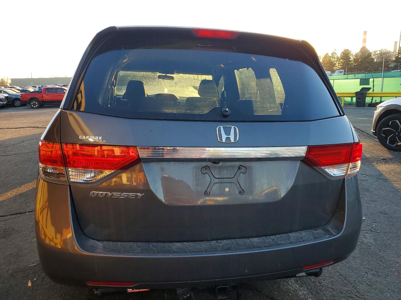 2014 Honda Odyssey Ex Gray vin: 5FNRL5H41EB019393