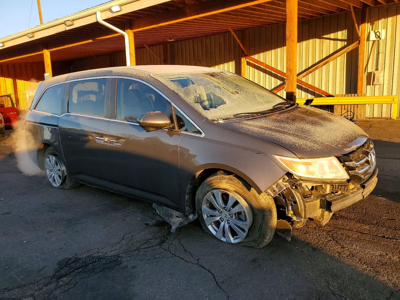 2014 Honda Odyssey Ex Gray vin: 5FNRL5H41EB019393