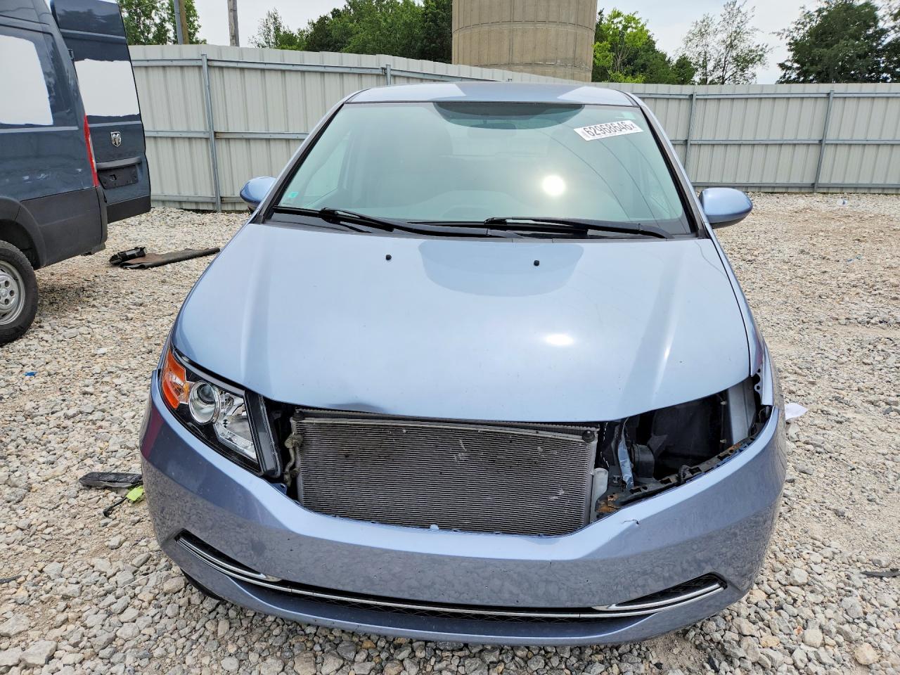 2014 Honda Odyssey Ex Синий vin: 5FNRL5H41EB057898