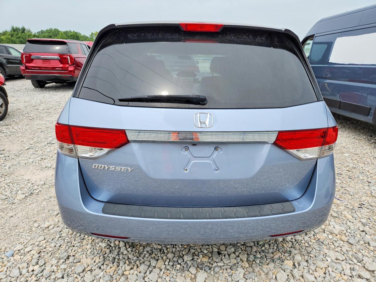 2014 Honda Odyssey Ex Синий vin: 5FNRL5H41EB057898