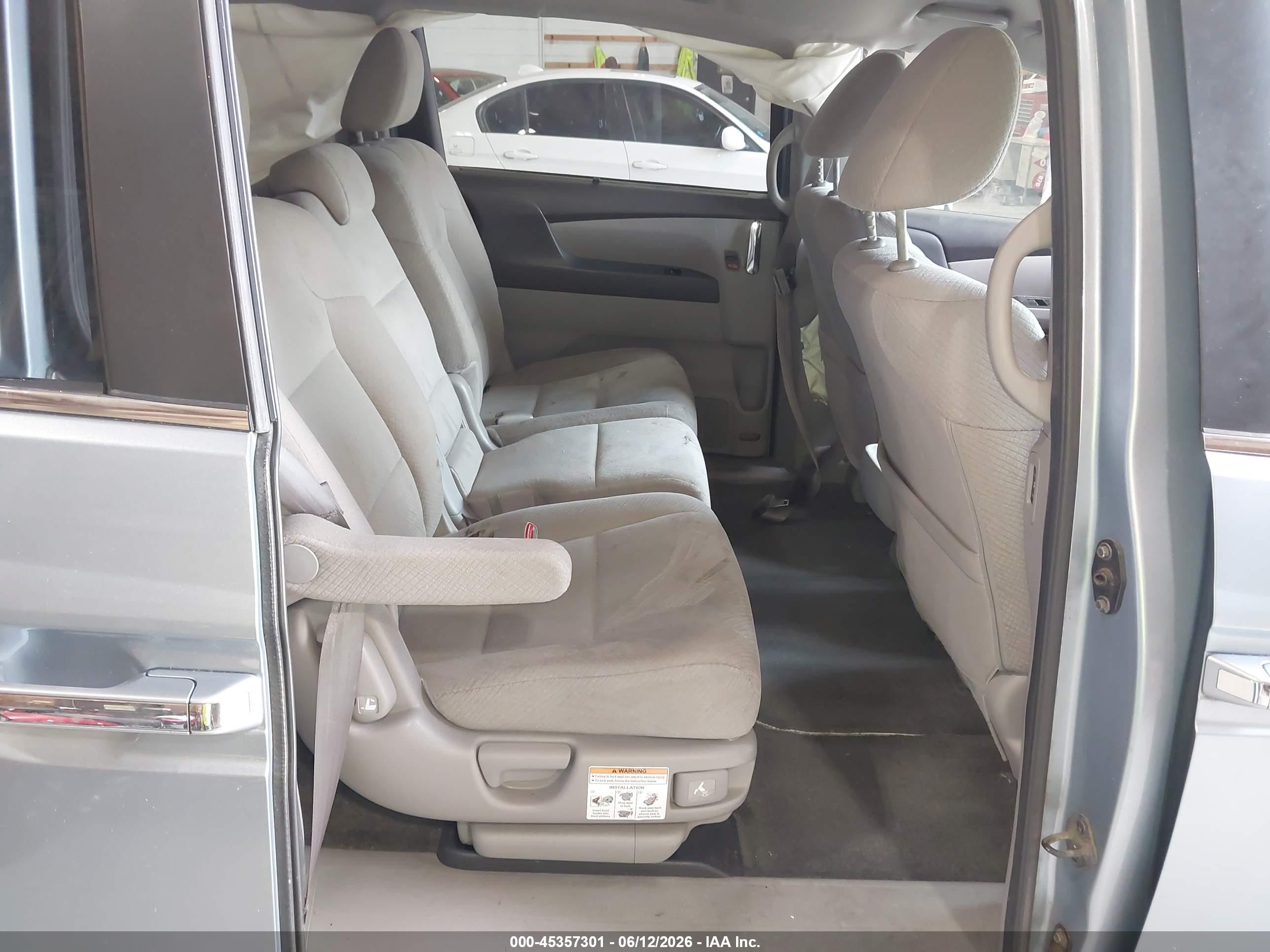 2014 Honda Odyssey Ex Light Blue vin: 5FNRL5H41EB076418