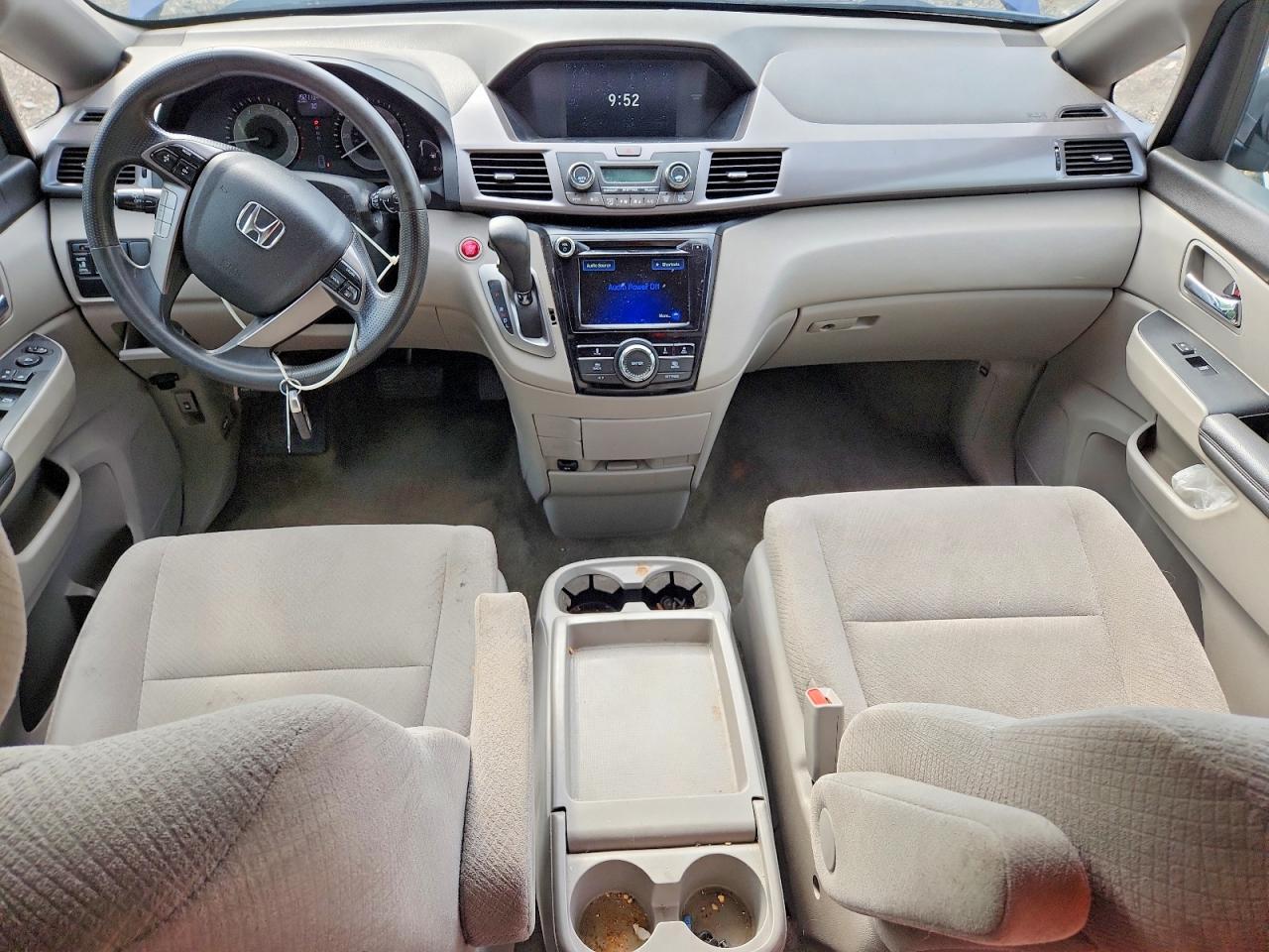 2014 Honda Odyssey Ex Blue vin: 5FNRL5H41EB077634