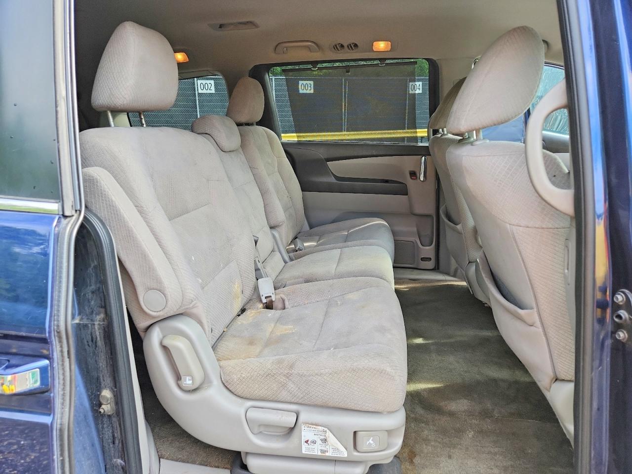 2014 Honda Odyssey Ex Blue vin: 5FNRL5H41EB077634