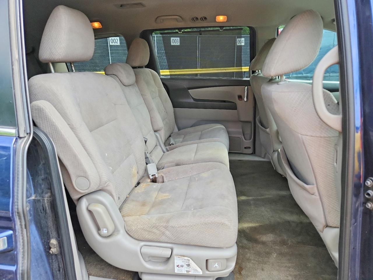 2014 Honda Odyssey Ex Blue vin: 5FNRL5H41EB077634