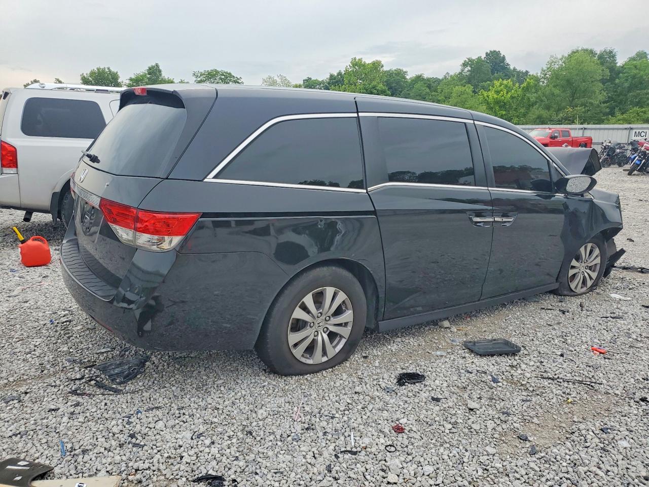 2014 Honda Odyssey Ex Black vin: 5FNRL5H41EB128551
