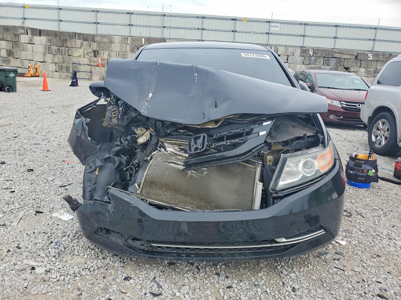 2014 Honda Odyssey Ex Black vin: 5FNRL5H41EB128551