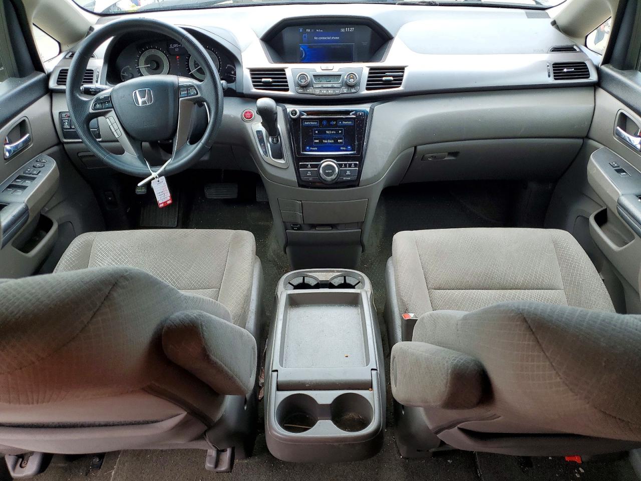 2014 Honda Odyssey Ex Gray vin: 5FNRL5H41EB134222