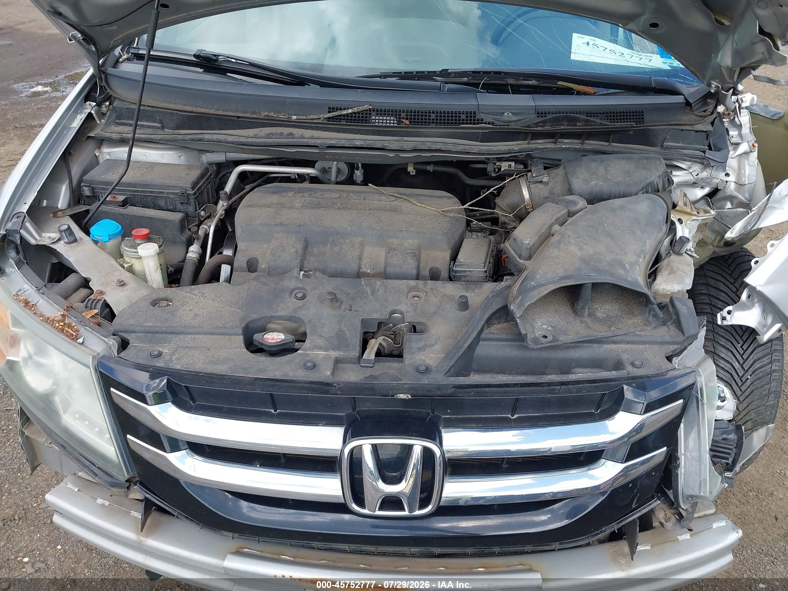 2015 Honda Odyssey Ex Silver vin: 5FNRL5H41FB034364