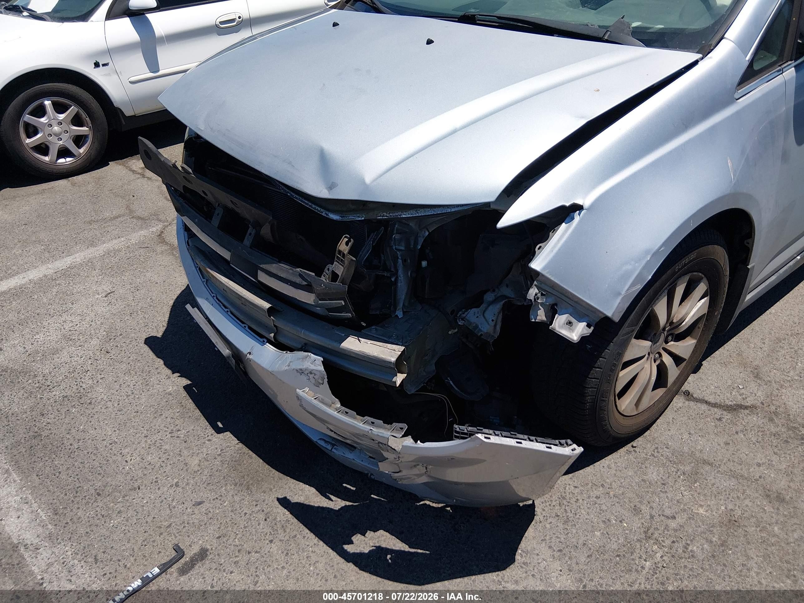 2015 Honda Odyssey Ex Silver vin: 5FNRL5H41FB106664