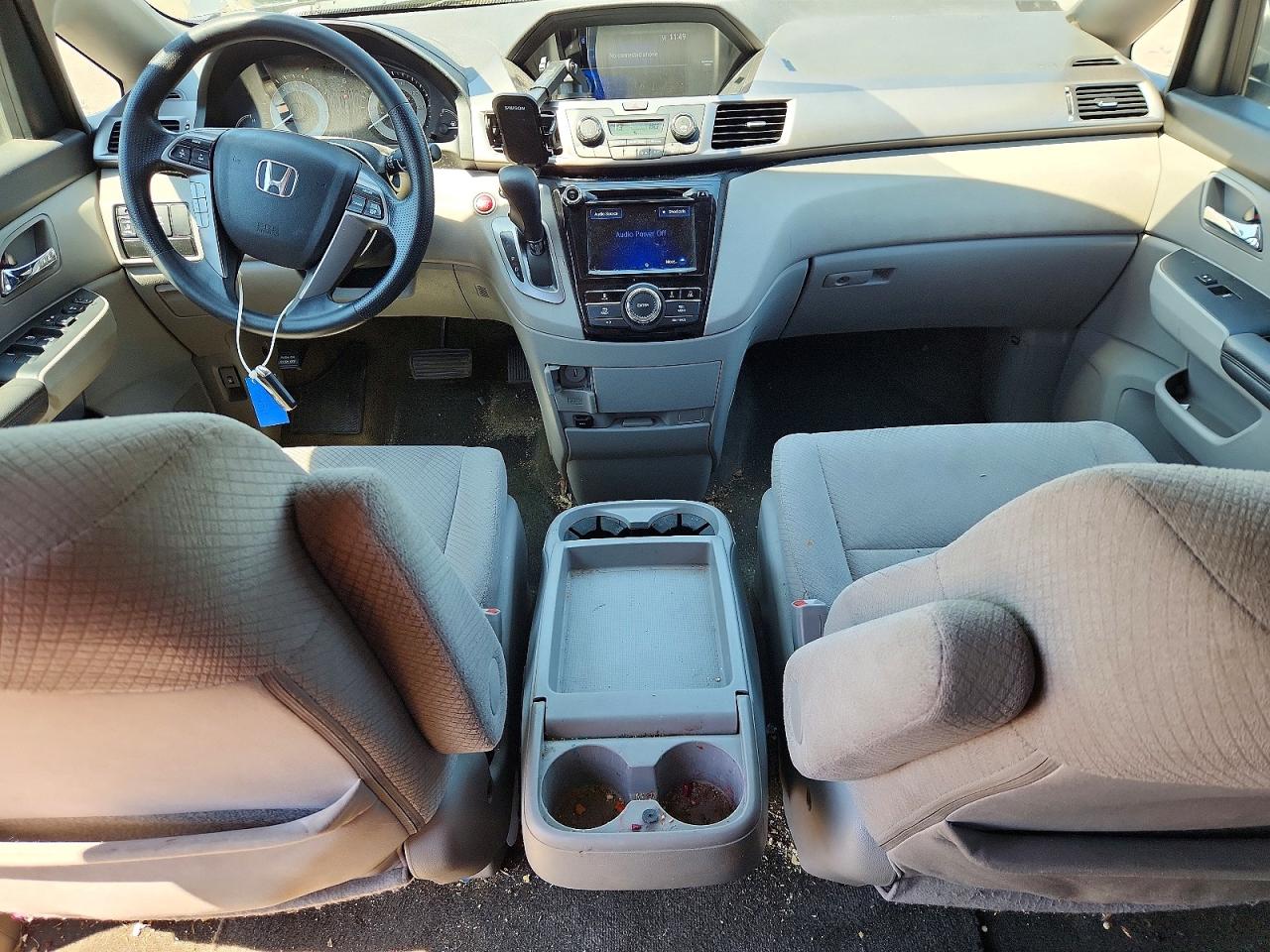 2015 Honda Odyssey Ex Gray vin: 5FNRL5H41FB111380