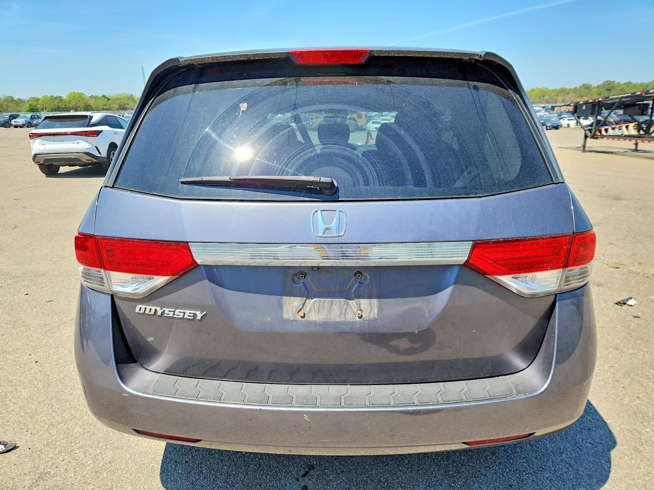 2015 Honda Odyssey Ex Gray vin: 5FNRL5H41FB111380
