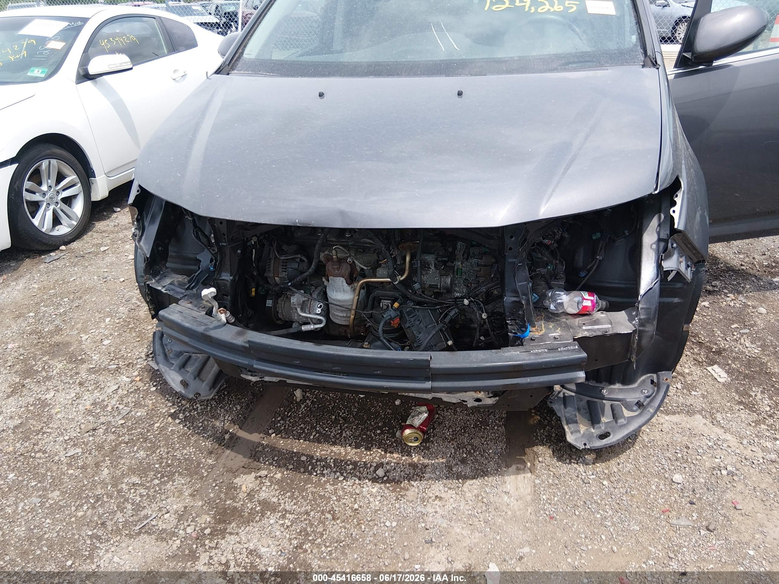 2015 Honda Odyssey Ex Gray vin: 5FNRL5H41FB119320