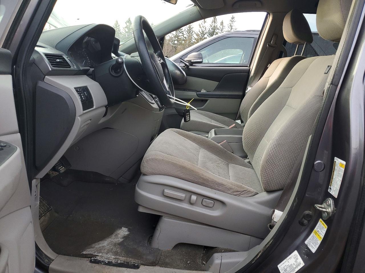 2015 Honda Odyssey Ex Серый vin: 5FNRL5H41FB504764