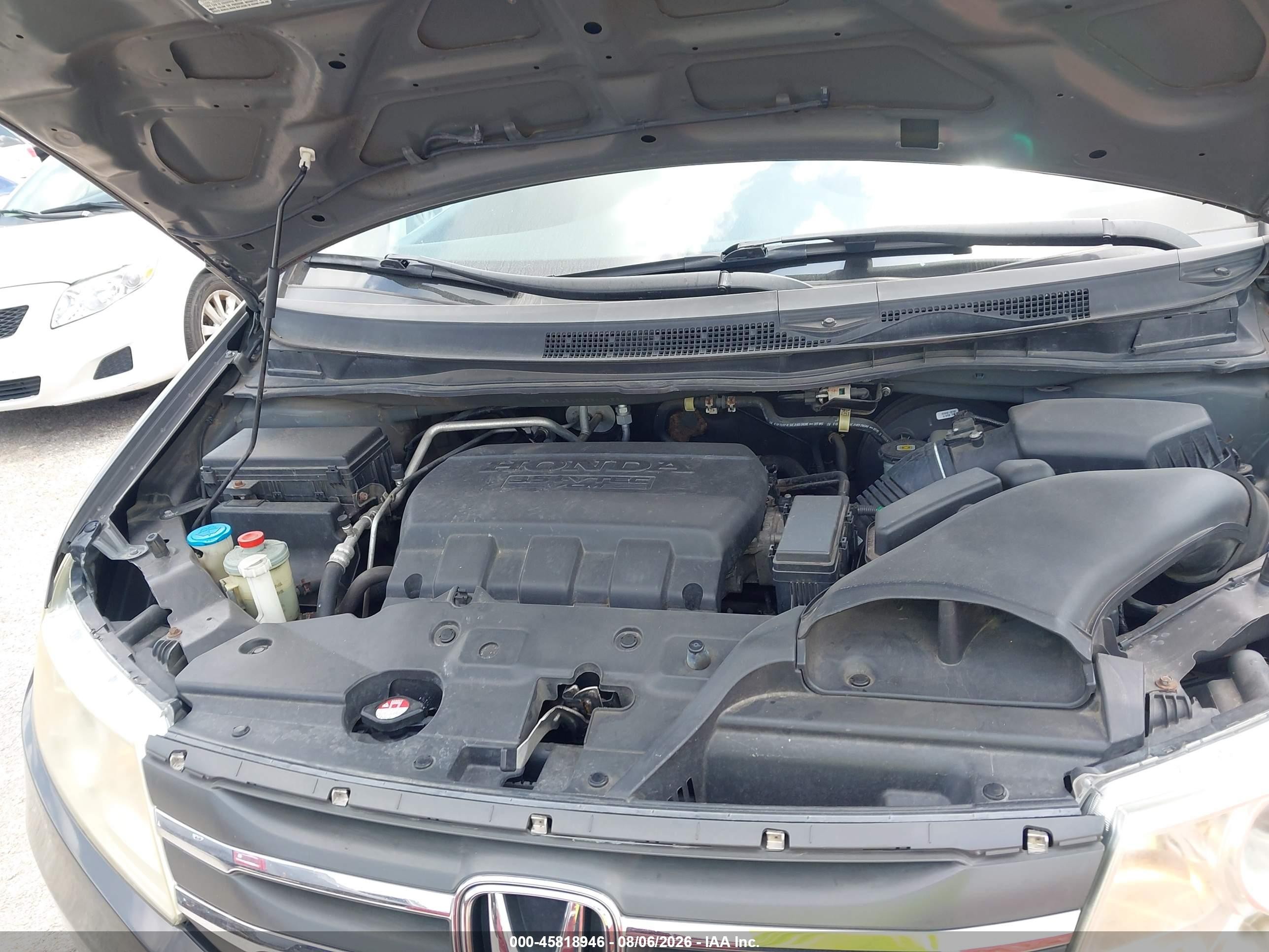 2011 Honda Odyssey Ex Gray vin: 5FNRL5H42BB004560