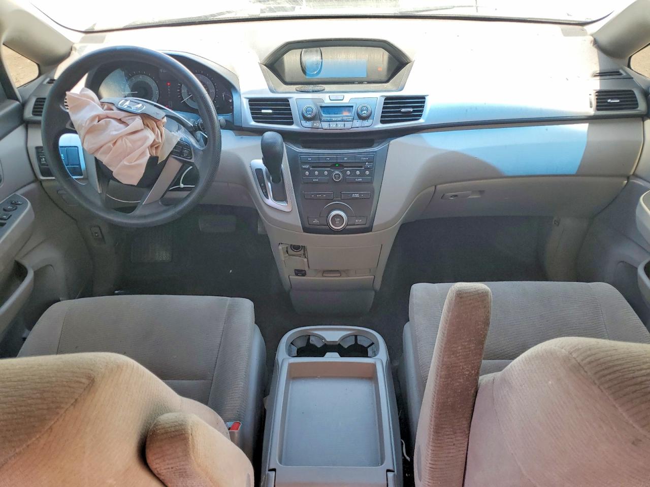 2011 Honda Odyssey Ex Silver vin: 5FNRL5H42BB010696