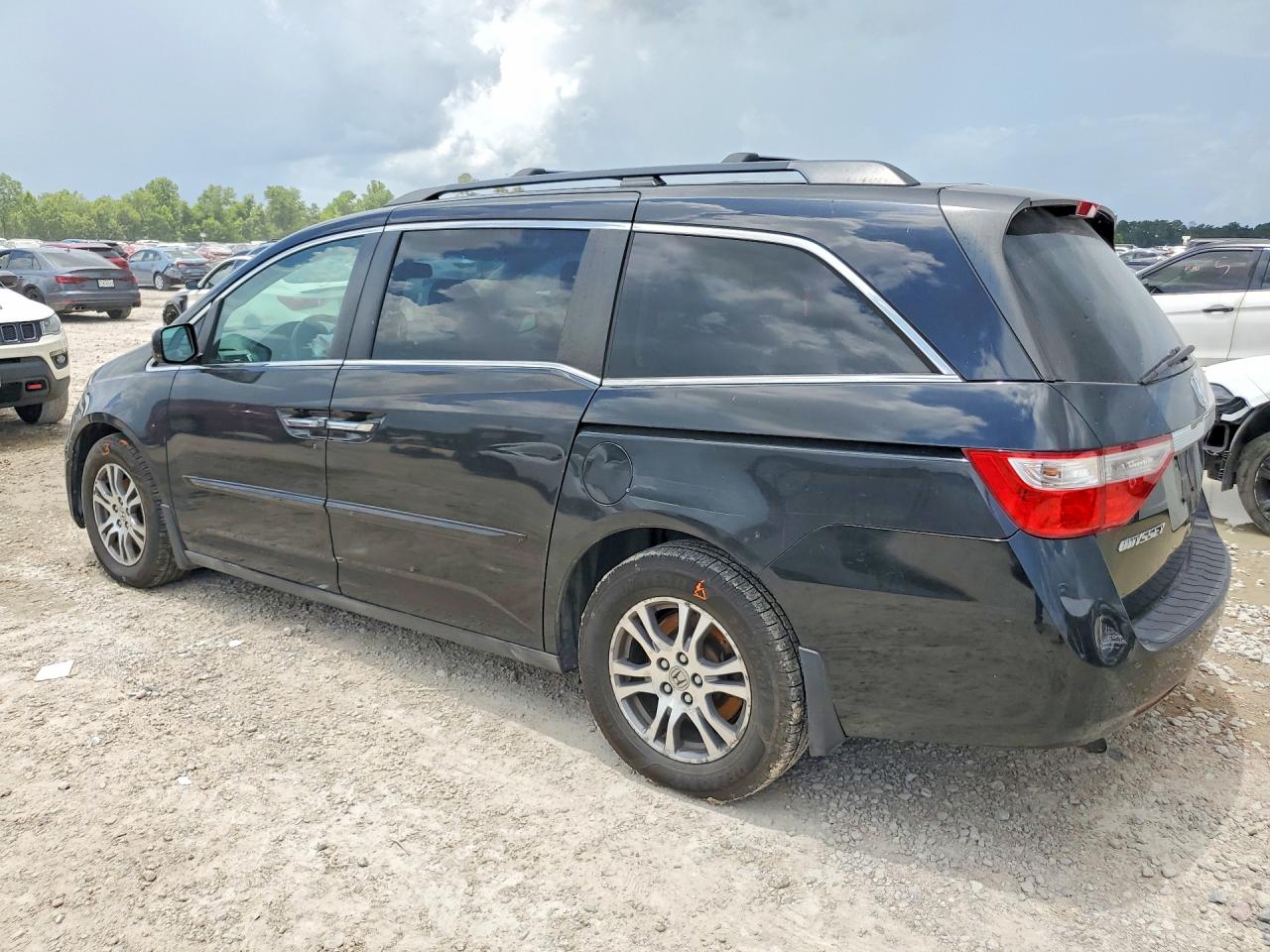 2011 Honda Odyssey Ex Black vin: 5FNRL5H42BB012335