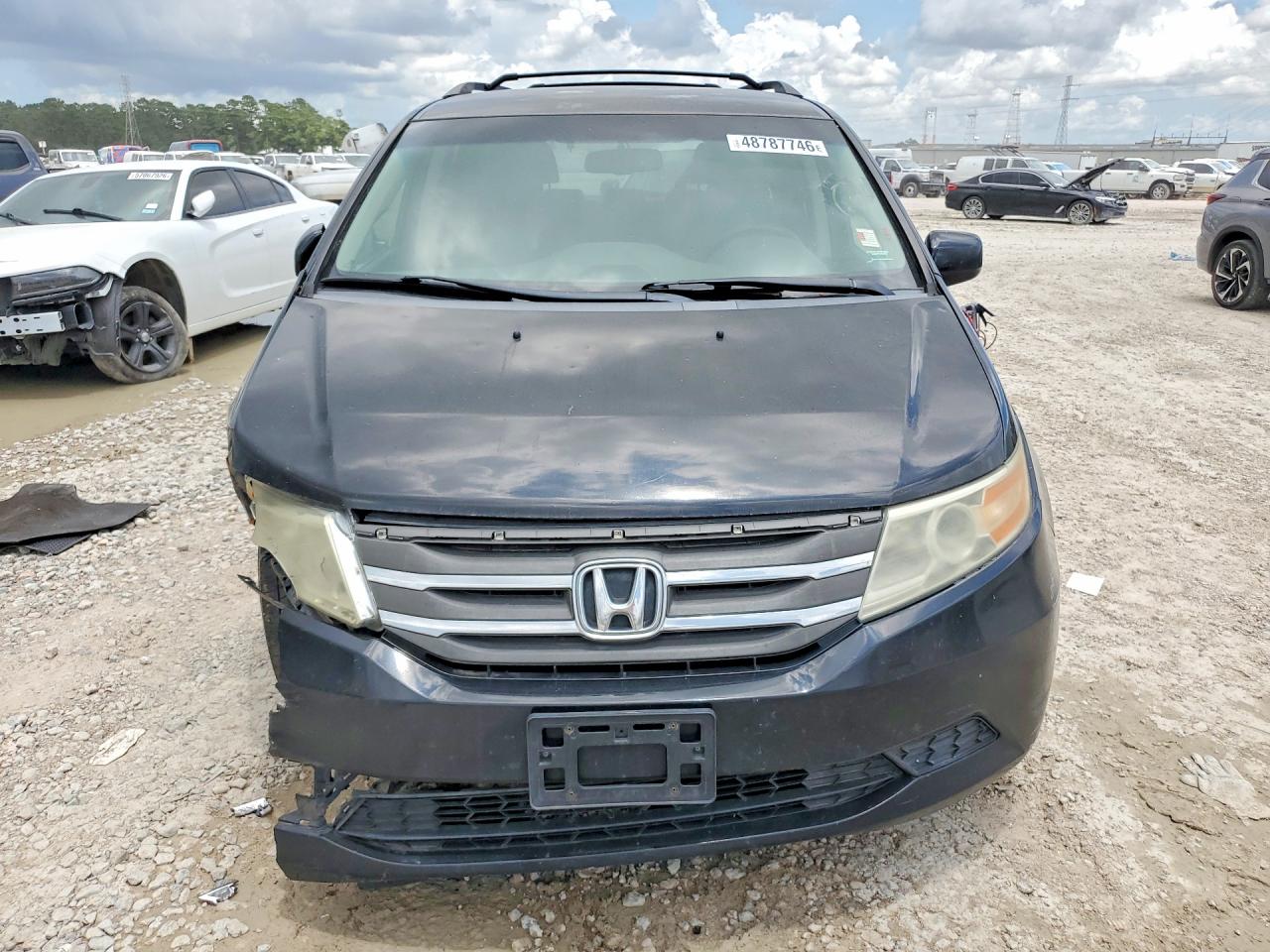 2011 Honda Odyssey Ex Black vin: 5FNRL5H42BB012335