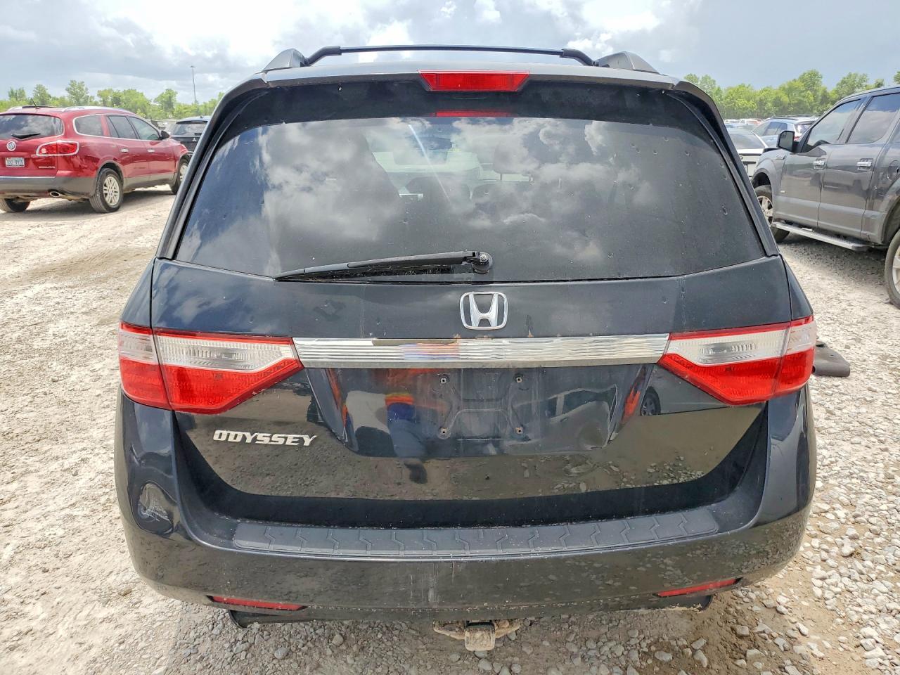 2011 Honda Odyssey Ex Black vin: 5FNRL5H42BB012335
