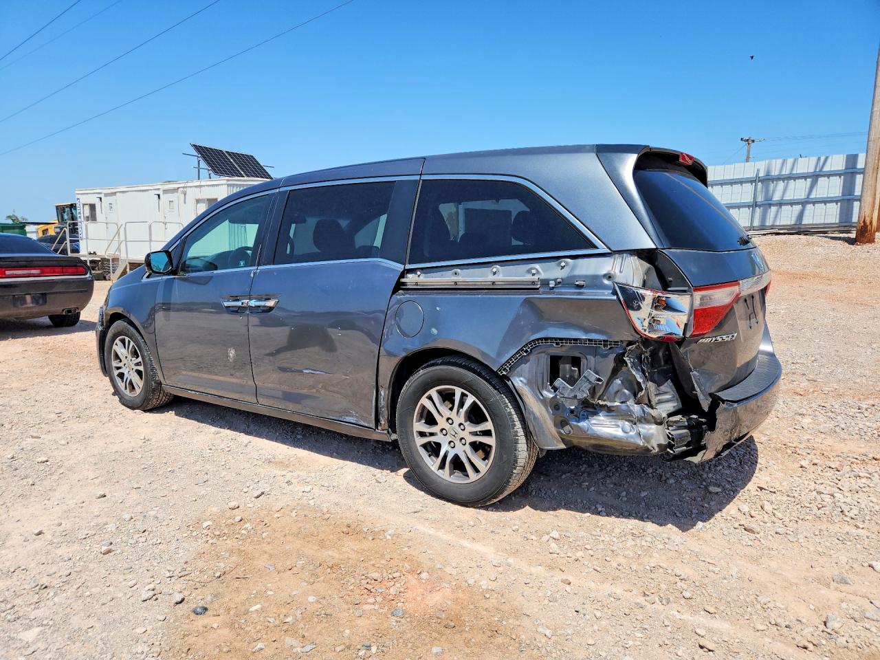 2011 Honda Odyssey Ex Серый vin: 5FNRL5H42BB025554