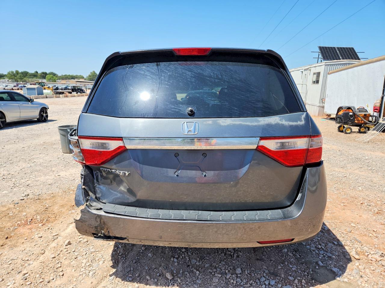 2011 Honda Odyssey Ex Серый vin: 5FNRL5H42BB025554