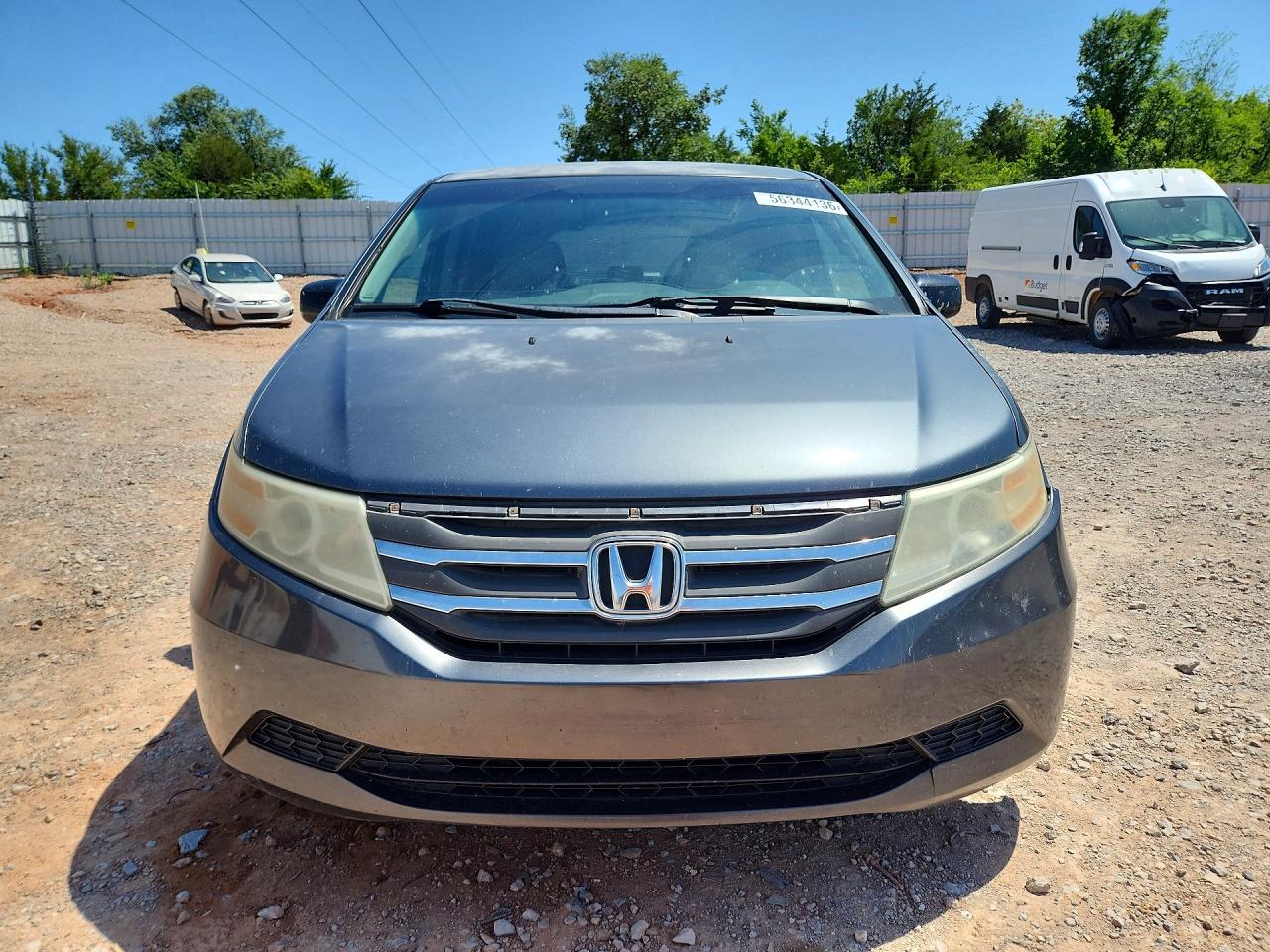 2011 Honda Odyssey Ex Серый vin: 5FNRL5H42BB025554