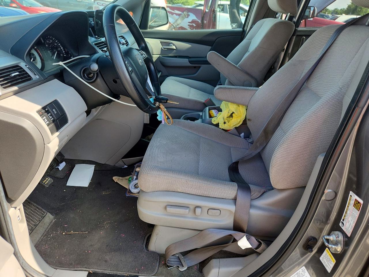 2011 Honda Odyssey Ex Gray vin: 5FNRL5H42BB085091