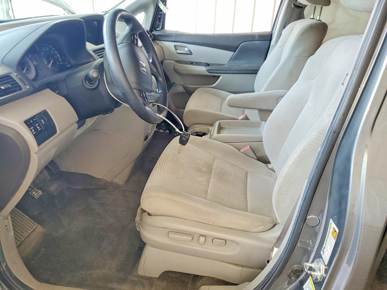 2012 Honda Odyssey Ex Gray vin: 5FNRL5H42CB021974