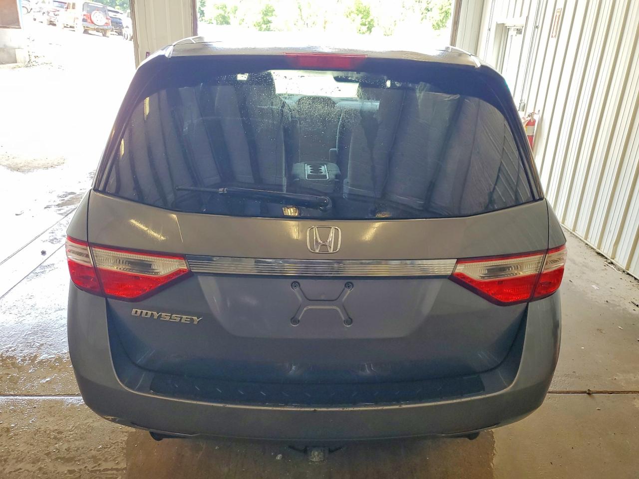 2012 Honda Odyssey Ex Gray vin: 5FNRL5H42CB021974