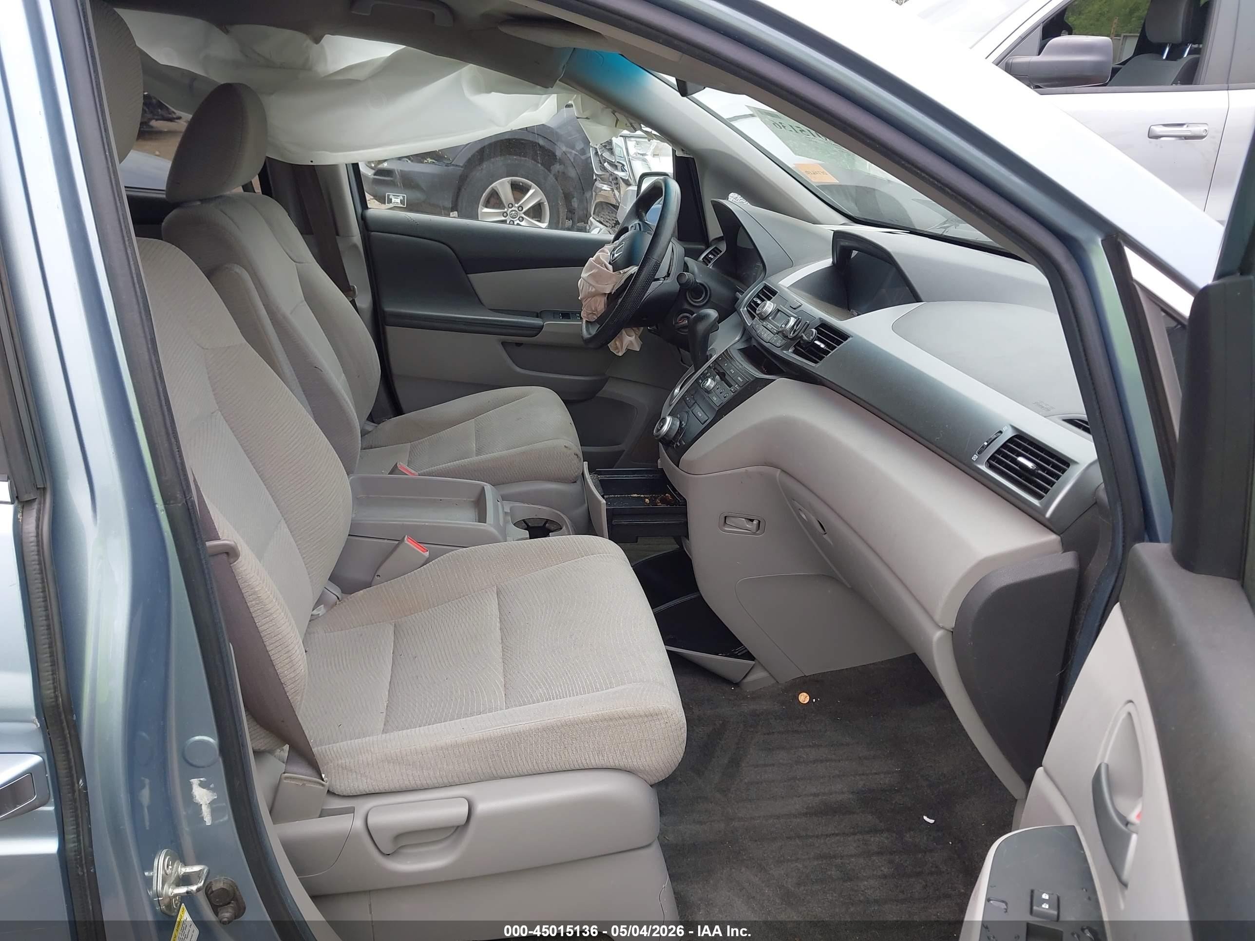 2012 Honda Odyssey Ex Light Blue vin: 5FNRL5H42CB072133