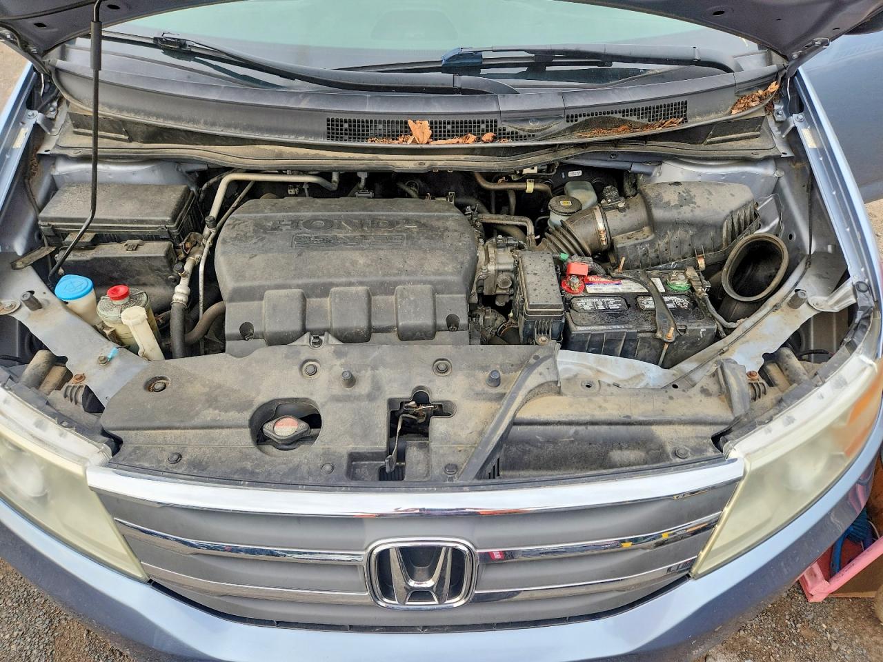 2012 Honda Odyssey Ex Blue vin: 5FNRL5H42CB130242