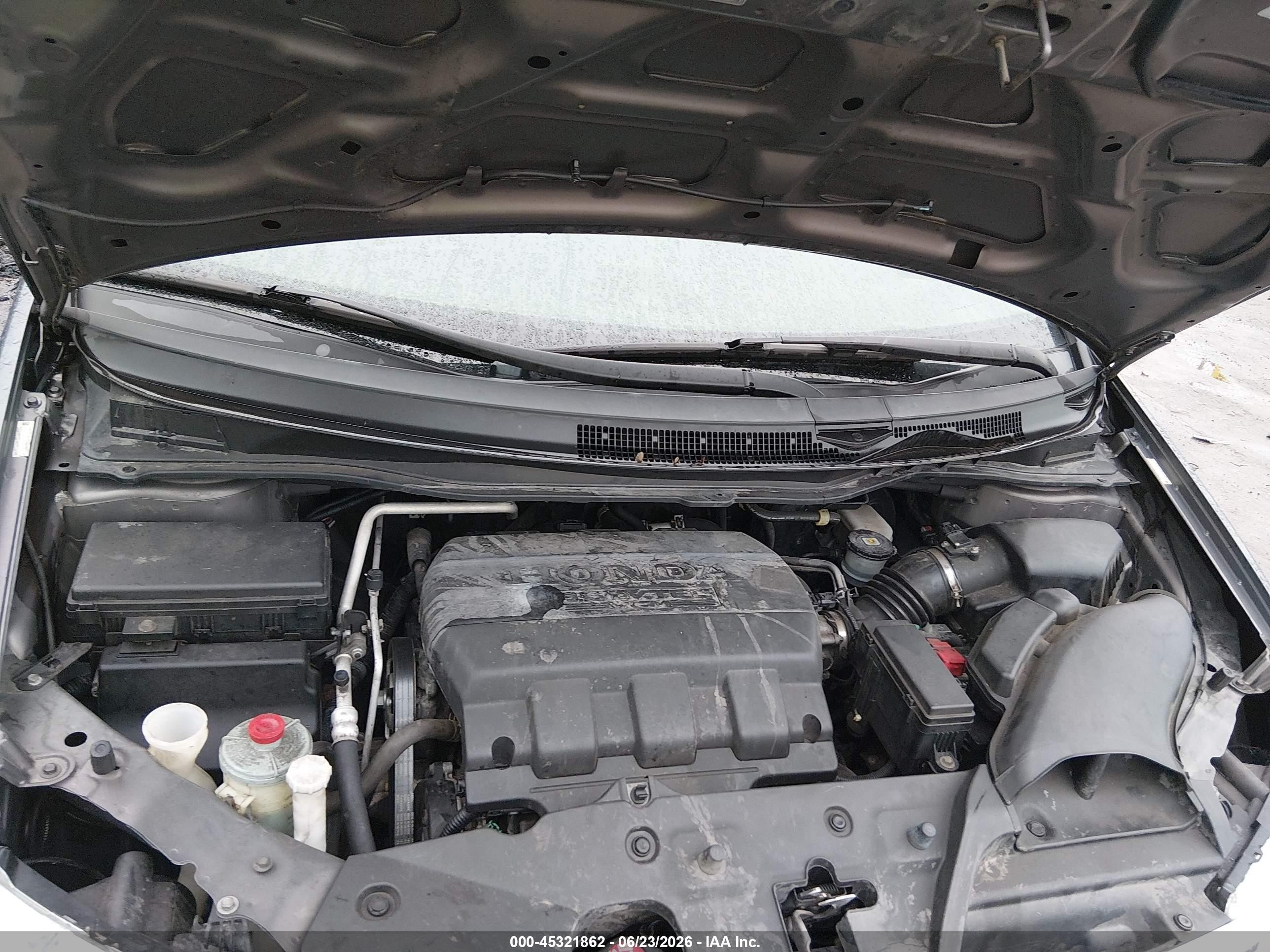 2013 Honda Odyssey Ex Gray vin: 5FNRL5H42DB036458