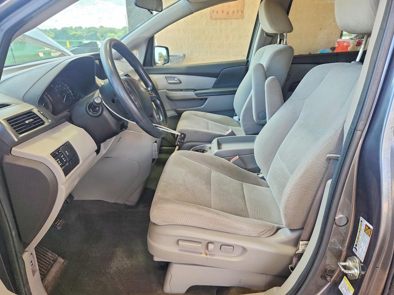 2013 Honda Odyssey Ex Gray vin: 5FNRL5H42DB051252