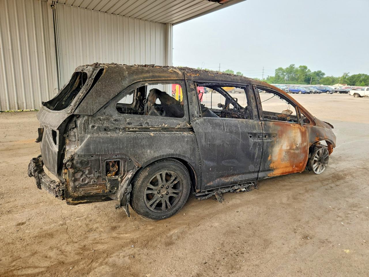 2013 Honda Odyssey Ex Burn vin: 5FNRL5H42DB055771