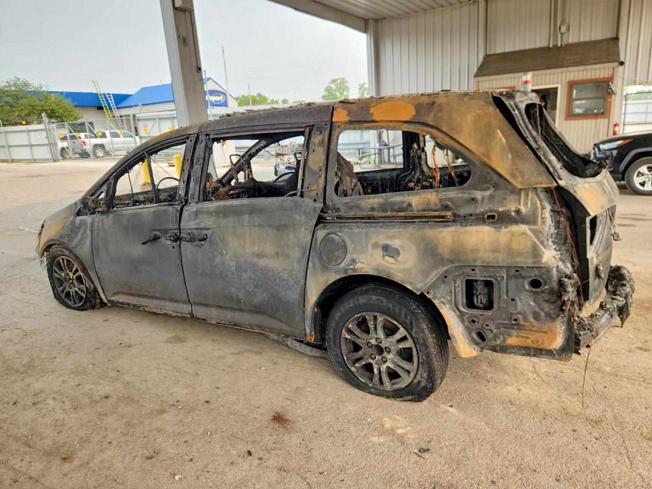 2013 Honda Odyssey Ex Burn vin: 5FNRL5H42DB055771