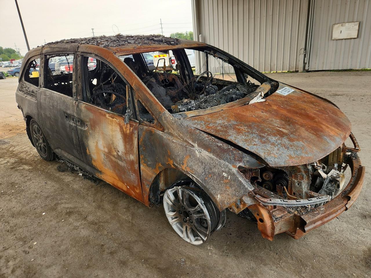 2013 Honda Odyssey Ex Burn vin: 5FNRL5H42DB055771