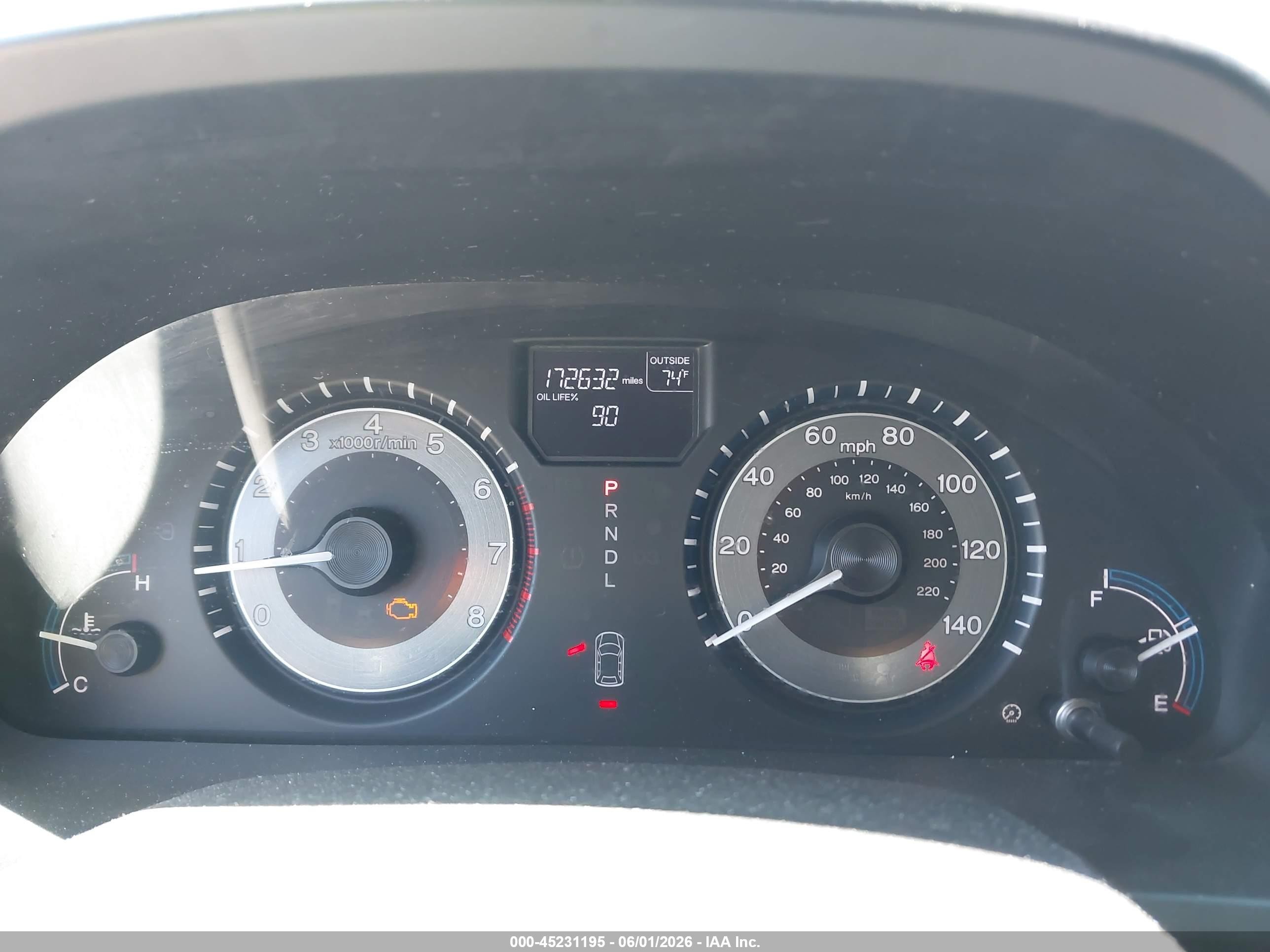 2013 Honda Odyssey Ex Gray vin: 5FNRL5H42DB077706