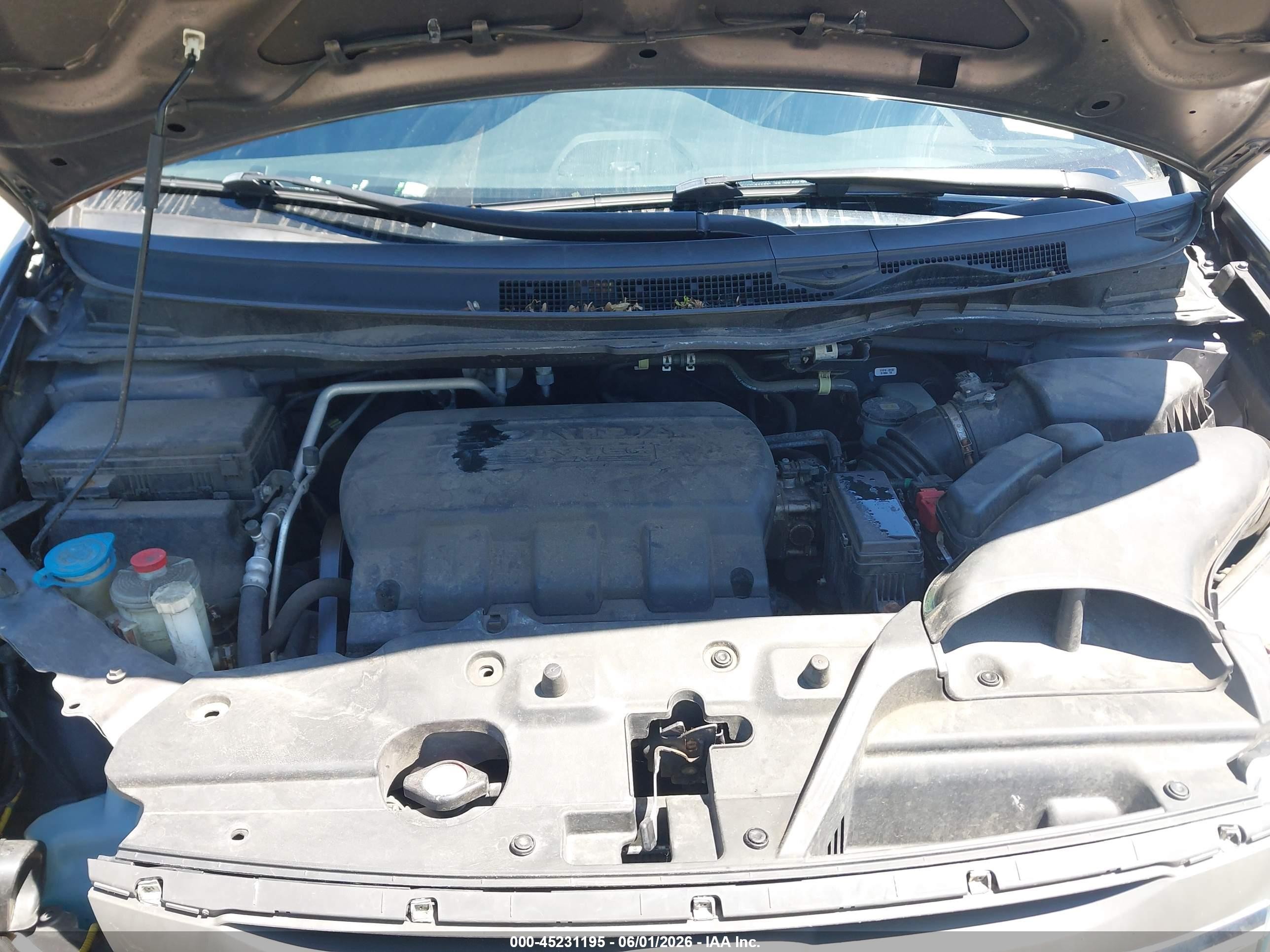 2013 Honda Odyssey Ex Gray vin: 5FNRL5H42DB077706