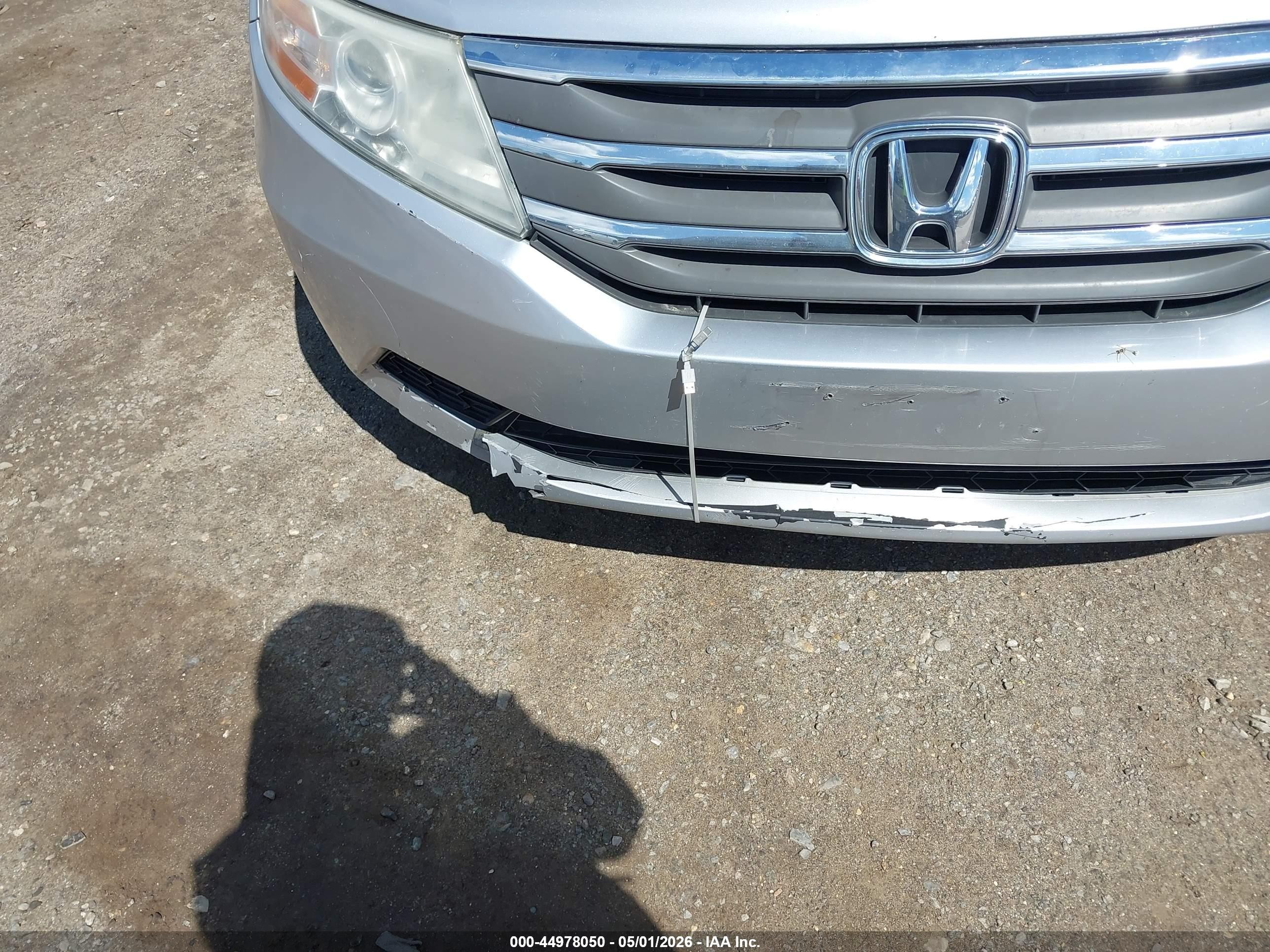 2013 Honda Odyssey Ex Silver vin: 5FNRL5H42DB082789