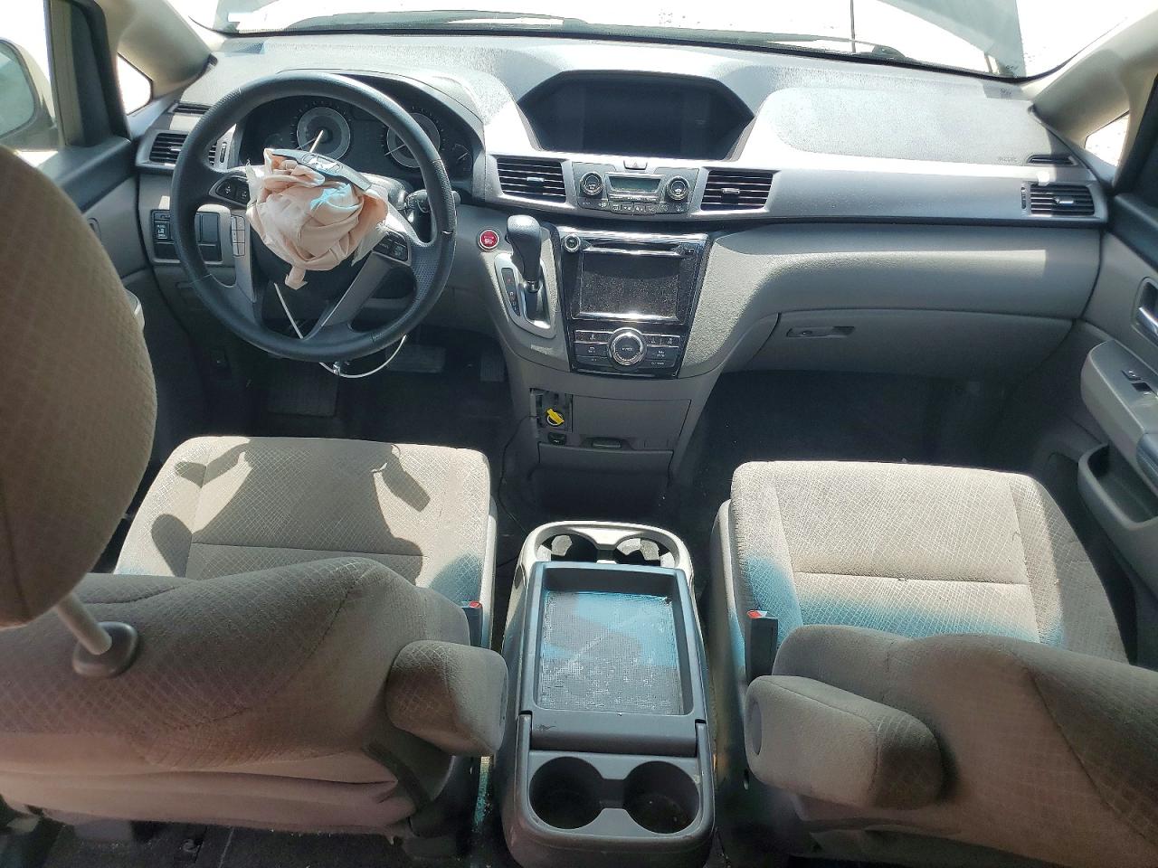 2014 Honda Odyssey Ex Gray vin: 5FNRL5H42EB018219