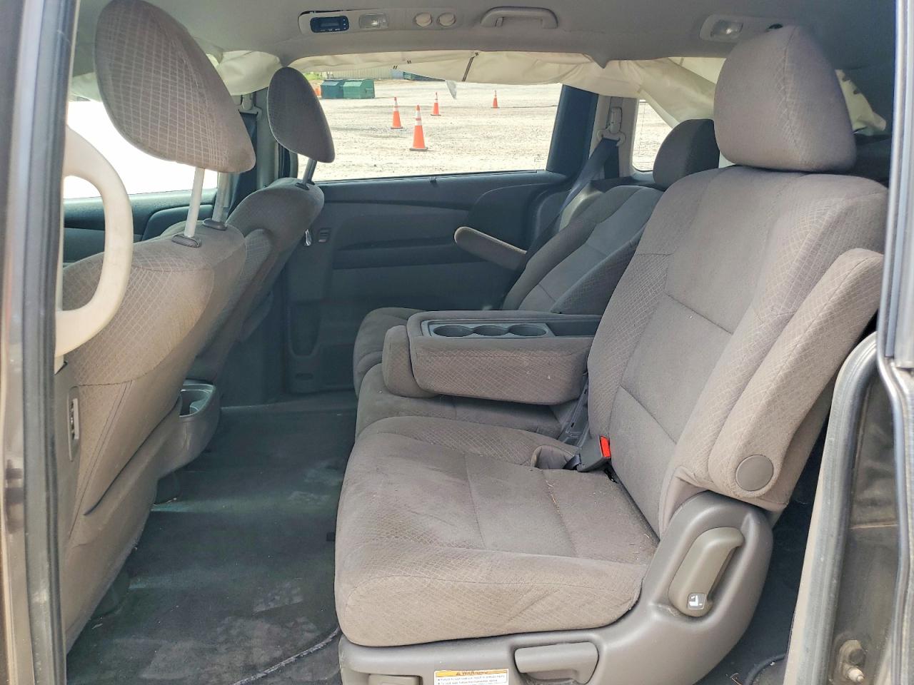 2014 Honda Odyssey Ex Gray vin: 5FNRL5H42EB018219