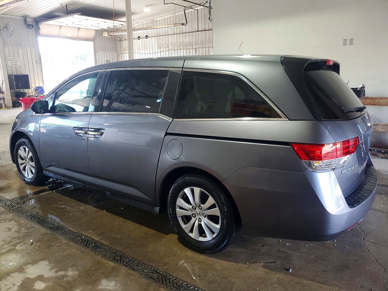 2014 Honda Odyssey Ex Gray vin: 5FNRL5H42EB032010