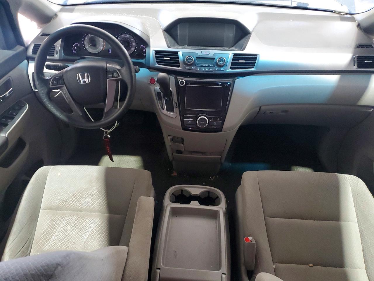 2014 Honda Odyssey Ex Gray vin: 5FNRL5H42EB032010
