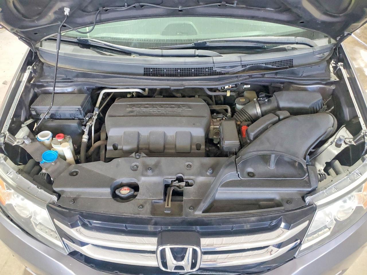 2014 Honda Odyssey Ex Gray vin: 5FNRL5H42EB032010