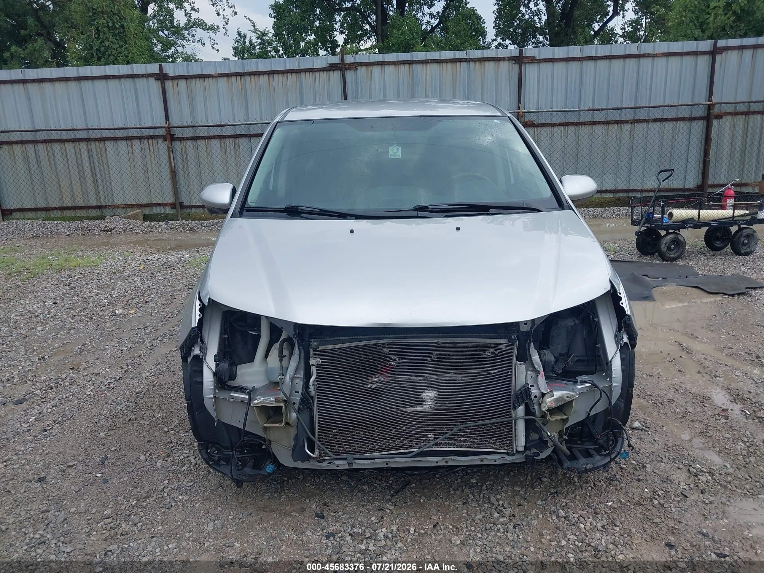 2014 Honda Odyssey Ex Silver vin: 5FNRL5H42EB047056
