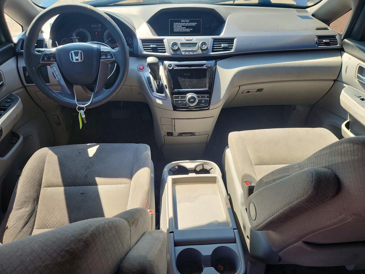 2014 Honda Odyssey Ex Silver vin: 5FNRL5H42EB058445