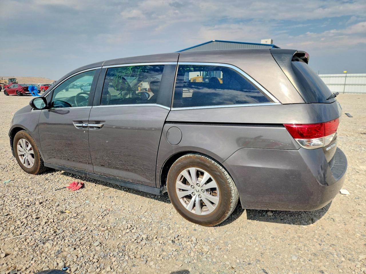 2014 Honda Odyssey Ex Gray vin: 5FNRL5H42EB064911