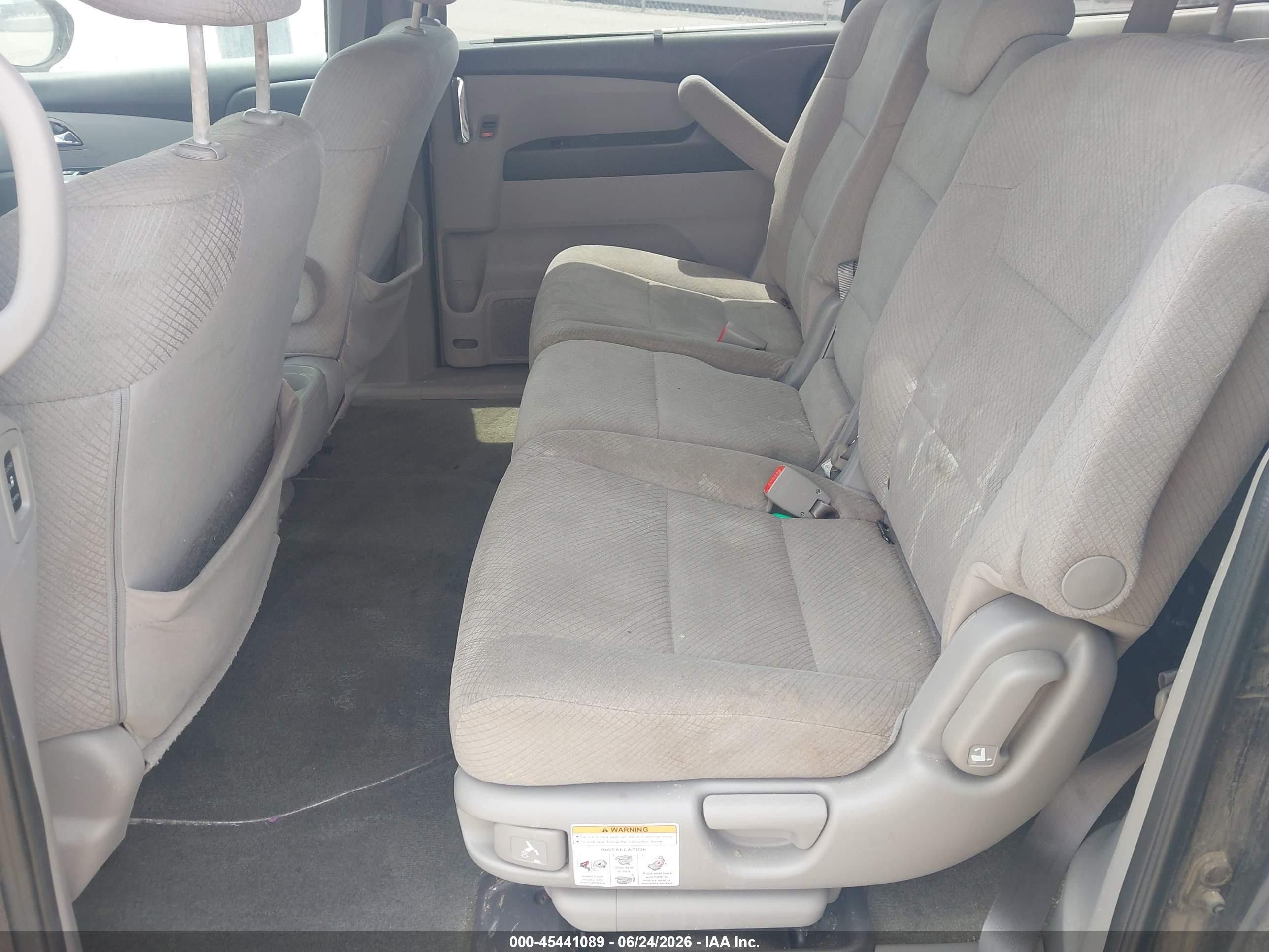 2014 Honda Odyssey Ex Dark Blue vin: 5FNRL5H42EB101584