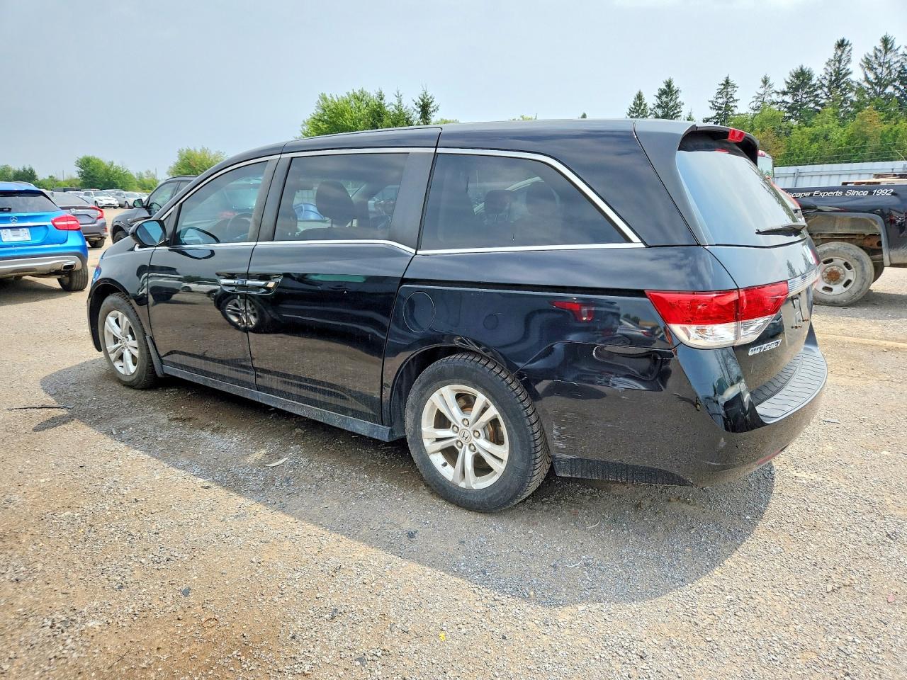 2014 Honda Odyssey Ex Black vin: 5FNRL5H42EB509793