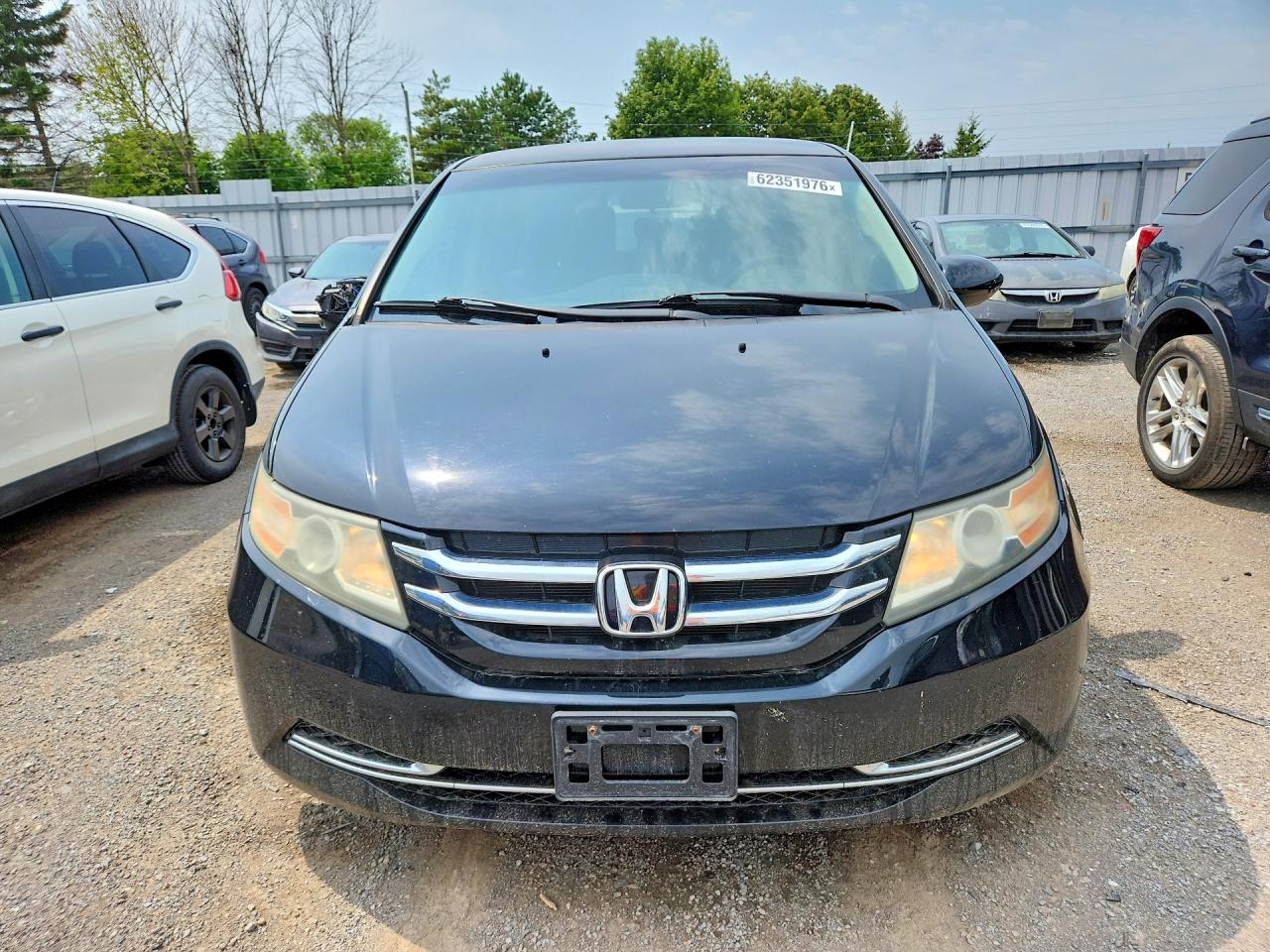 2014 Honda Odyssey Ex Black vin: 5FNRL5H42EB509793