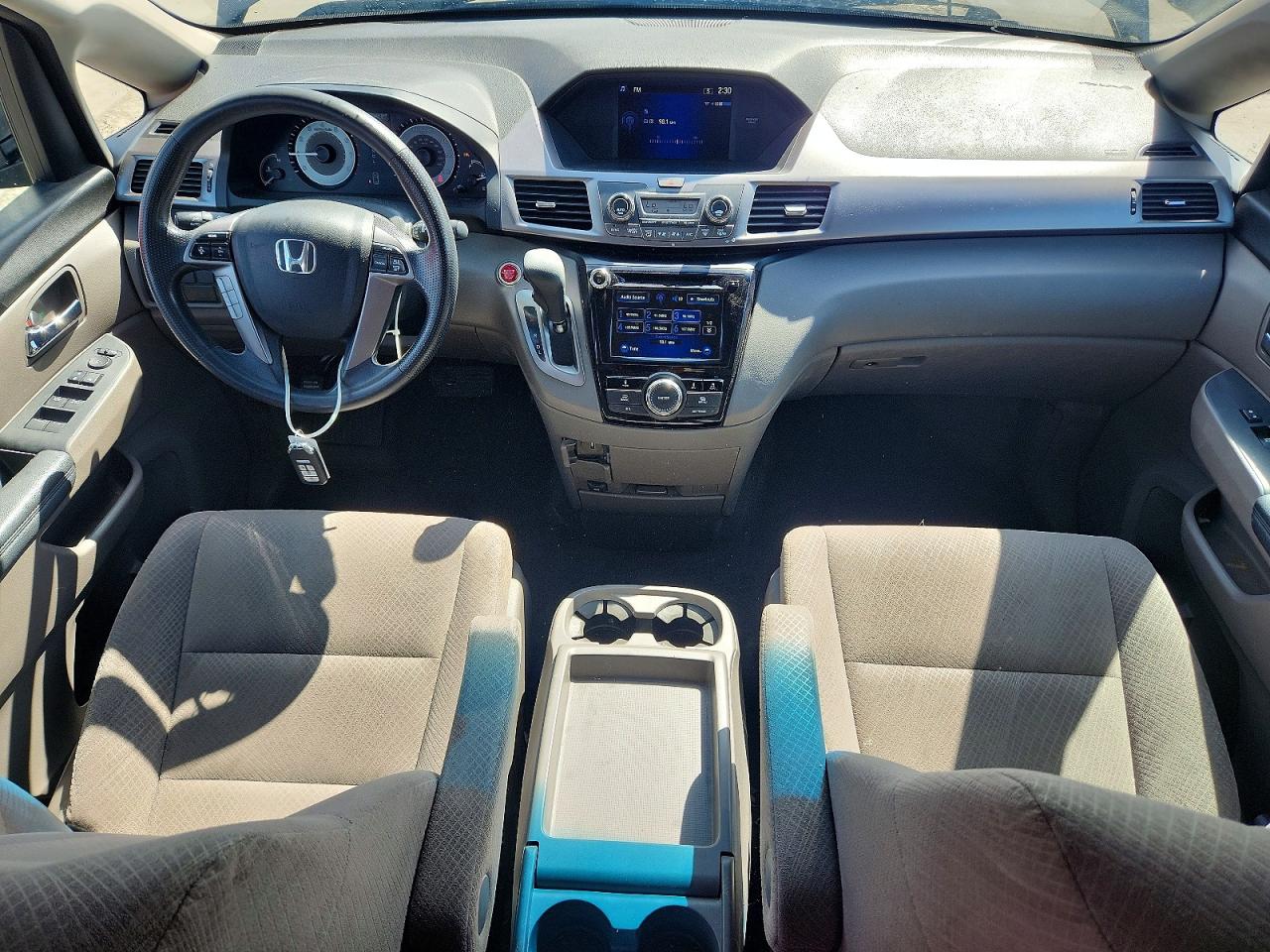 2015 Honda Odyssey Ex Gray vin: 5FNRL5H42FB001079
